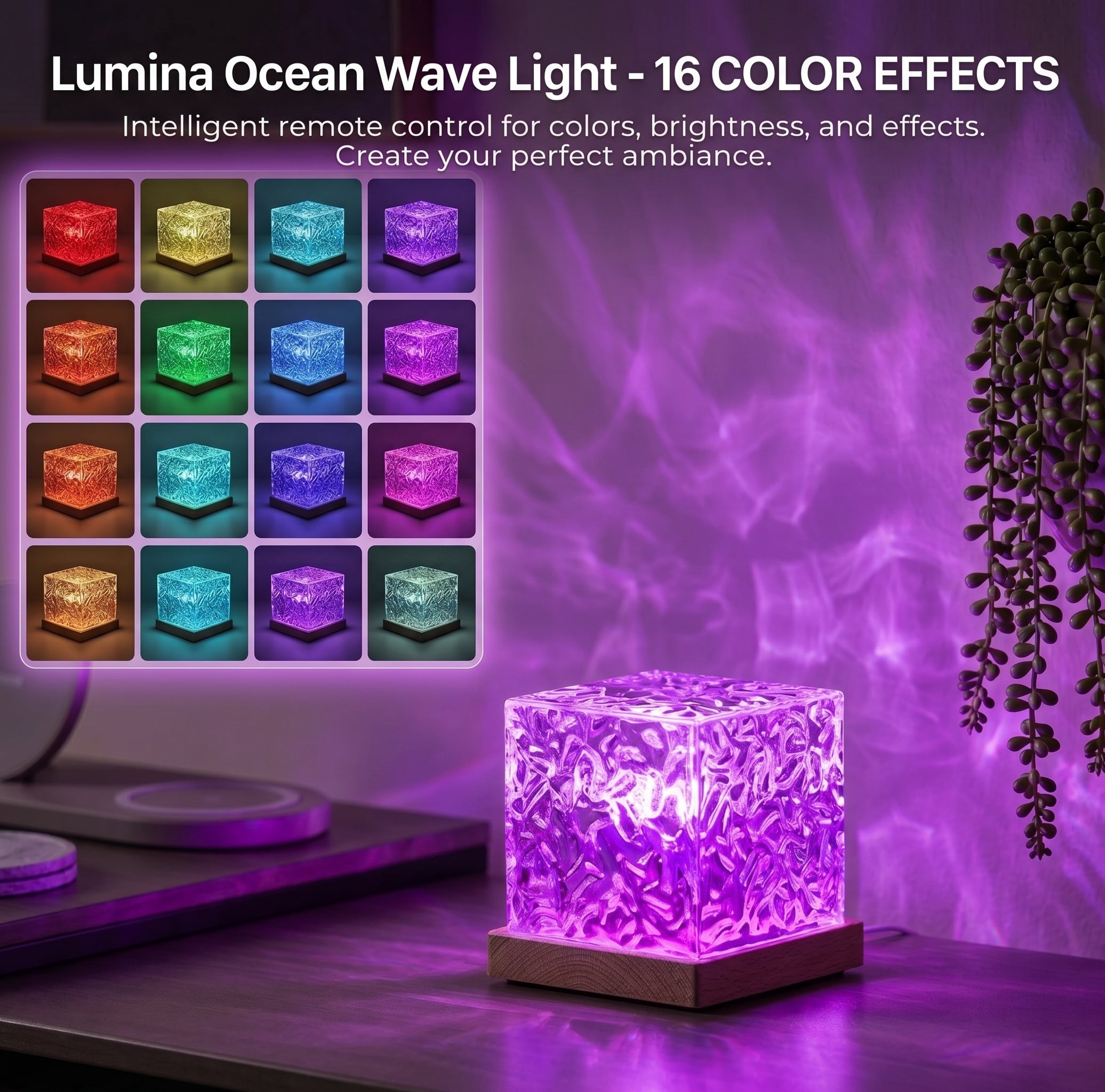 Lumina Ocean Wave Light