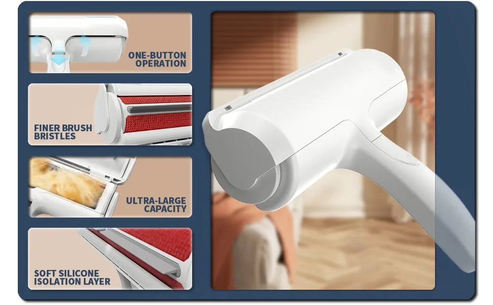 Reusable Pet Hair Remover Roller