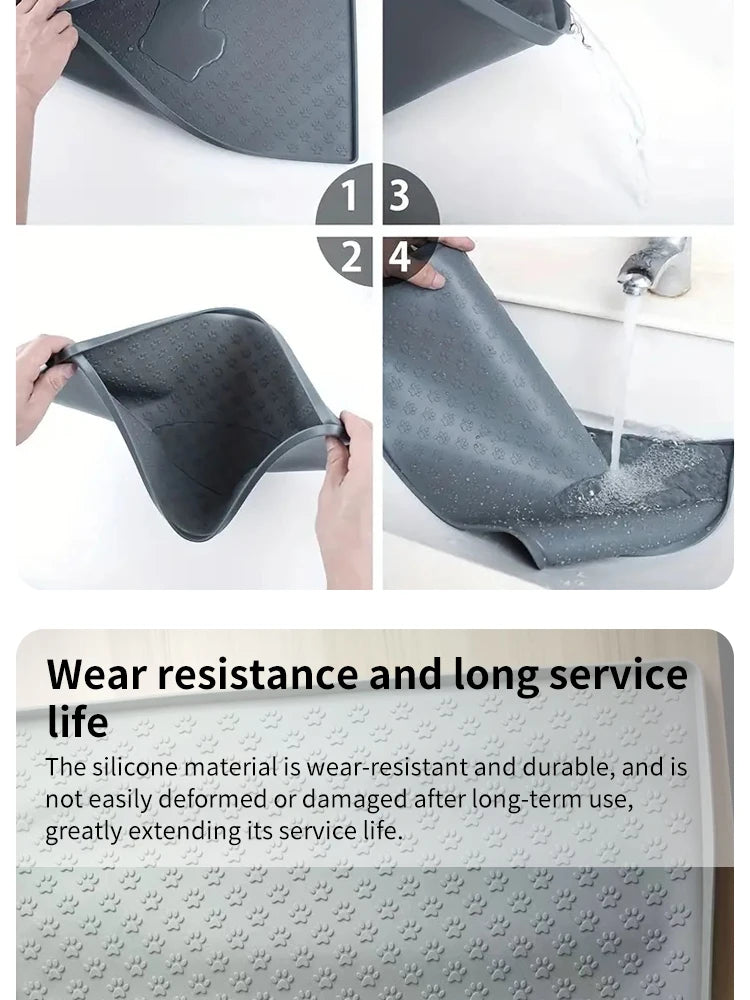 Anti-Spill Silicone Pet Feeding Mat