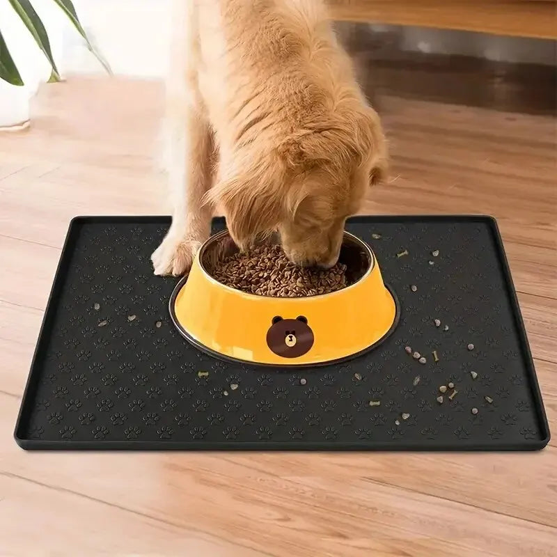 Anti-Spill Silicone Pet Feeding Mat
